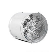 6Inch Pipe Exhaust Fans Metal Pipe Ventilation Exhaust Fans White