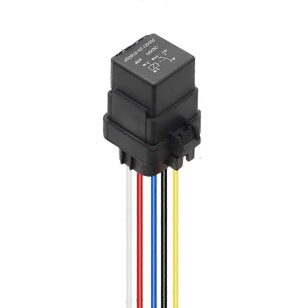 12Vdc 40A Waterproof Relay With Harness Socket Jd2912-1Z-14Vdc 14Vdc 9409192758354
