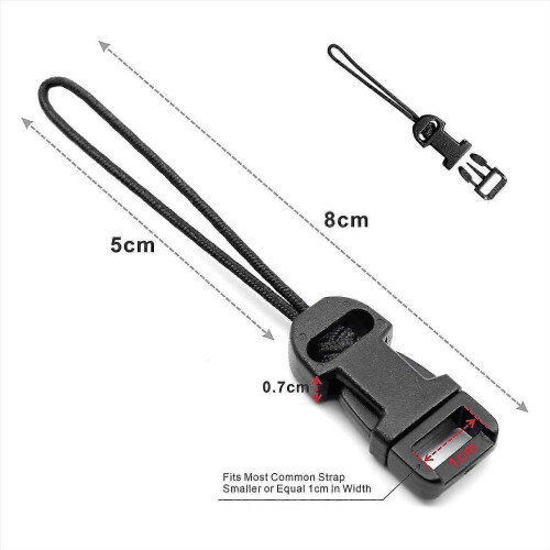 4 Pcs Camera Strap QD Loops Connector Adapter for Digital Cameras 1