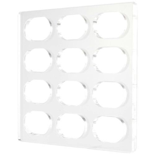 Clear Polycarbonate Dacquoise Cake Mold Oval Dakovaz Macaron Mould Cake Decorating Tool Bakeware