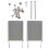 Front Storage Lid Replacement Hinge Kit compatible for Sportsman 1