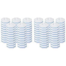 100 Pièces de Brosse de Toilette Améliorée Baguette de Nettoyage de Toilette Jetable Recharges de Baguette Compatibles avec la Tête