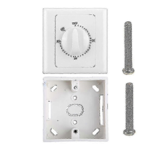 Auto Power Off Timer Switch with Mechanical Minute Countdown for Appliances