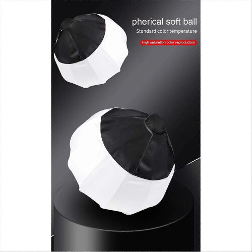 35cm Globe Lantern Softbox Mount Quick Ball Diffuser Ring Soft Light Modifier για Παραγωγή Κινηματογράφου 2