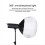 35cm Globe Lantern Softbox Mount Quick Ball Diffuser Ring Soft Light Modifier για Παραγωγή Κινηματογράφου 4
