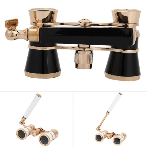 3X25 Opera Binocular Τηλεσκόπιο Θέατρο Φορητό για Γυναίκες Κορίτσια Παιδιά Λευκό 1