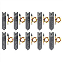 10PCS Capacitive Soil Moisture Sensor Module 3.3-5.5V for Moisture Detection Garden Watering