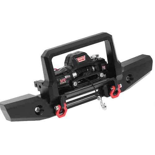 Για TRX4M Μεταλλικός μπροστινός προφυλακτήρας B με γάντζ 1