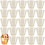 Gold Plastic Cups Clear Plastic Wine Glasses, for Party Cups 25Pcs 1