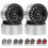4 τεμάχια μεταλλικοί τροχοί Beadlock 1,55" με ζάντες 5 ακτίνων για RC 1/10 D90 CC01 LC70 MST κόκκινοι 2