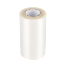 Nastro adesivo trasparente in schiuma per decorare torte (10 m x 8 cm)