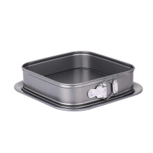 Spring Compatible withm Pan Square Cake Pan 9 pollici Cake Pan Cheesecake Pan with Removed Base Antiaderente