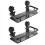 Wall-Mounted Bathroom Storage Rack - Suction Cup Style Bracket 1