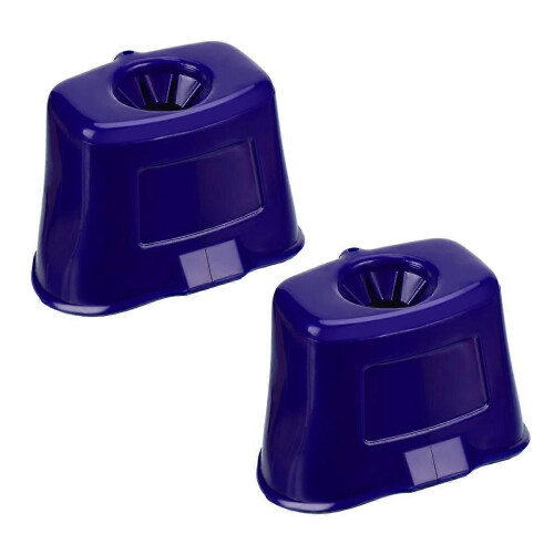 2 dispenser guida per collirio, strumento contagocce portatile e riutilizzabile