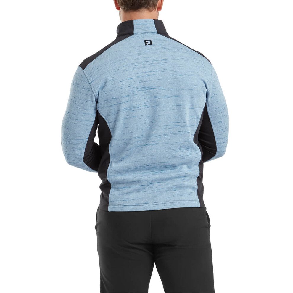 Footjoy Mens Space Dye Thermal Chill-Out Moisture Wicking Golf Sweater