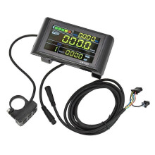 SW900 Color Screen Smart Diplay Electric Bicycle Mountain Bike Lcd Diplay 6 Cores Waterproof Cable Waterproof Interface