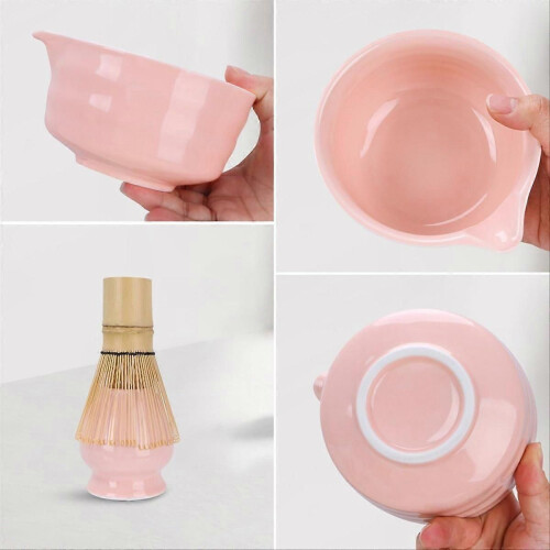 5Pcs Japanese Ceramic Matcha Gift Box Matcha Tea Set 1
