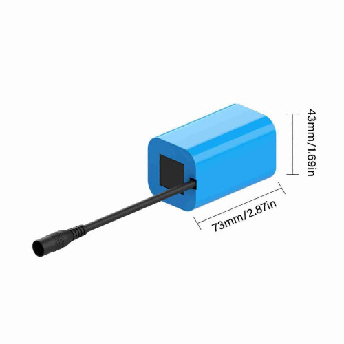 Επαναφορτιζόμενη μπαταρία 7.4V 12000mAh επαναχρησιμοποιούμενη μπαταρία για ψαρόβαρκα 2