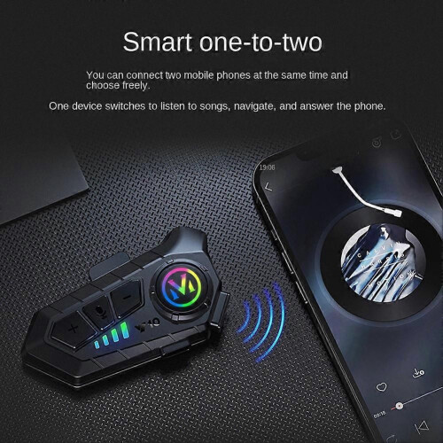Κράνος μοτοσικλέτας Y10 Ακουστικά Bluetooth Ακουστικά Bluetooth 2