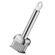 Stainless Steel Kitchen Tender Meat Needle Cooking Meat Tenderizer Tool Loose Meat Needle Pork Chop Steak Hammer