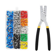Combination Set of Crimping Pliers PZ0.5-16 Tube Crimping Pliers with 800 Pieces of VE Pin Terminal.
