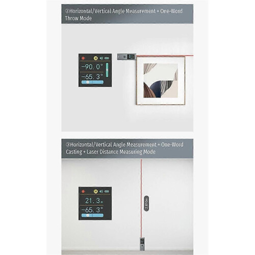 LS6 Λέιζερ Αλφαδιόμετρο OLED 480mAh Επαναφορτιζόμενο Μίνι Απο