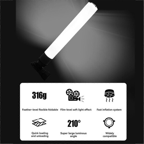 Φουσκωτός σωλήνας αέρα MINI Softbox, πτυσσόμενος και φορητός δ 2