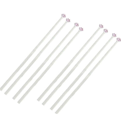 4 ζευγάρια chopsticks με πατούσες γάτας, επαναχρησιμοποιήσιμα, α