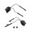 Pickup Headphones Rail Bracket Multi-Angle Adjustable Flip Ear Cups Fixed Bracket Helmet Accessories Green 3