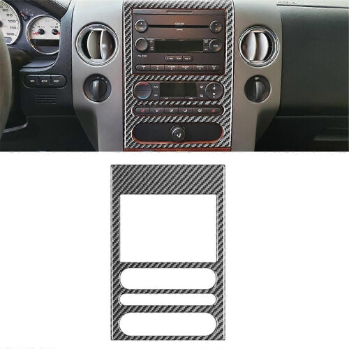 For Ford F150 Car Control CD Volume Panel Frame Cover Sticker Trim 2