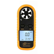 Anemómetro digital BENETECH GM816, instrumento de medición de velocidad del viento y nivel de potencia