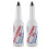 2X Flair Bartender Bartending Practice Bar Pub Pullo Viinicocktail Shaker - Valkoinen 1