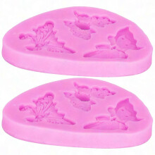 Baking Mold for Pies and Cakes Pink Food-Safe Silicone Pan