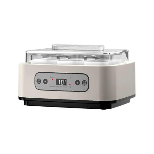 Automatic Yogurt Maker Adjustable Time & Temp Control Mini Electric Yogurt Maker Natto Rice Wine Ferment Machine EU Plug