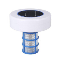 Solar Powered Pool Ionizer Cleaner Swimming Pool SPA Fountain Cleaning Equipment