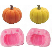Food-Grade Silicone Baking Molds for Pumpkin-Shaped Cakes and Desserts