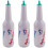 3X Flair Bartender Bartending Practice Bar Pub Pullo Viinicocktail Shaker - Valkoinen 1