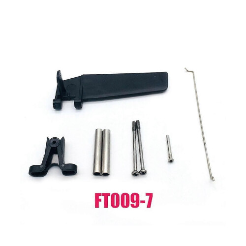 2 Stück FT009-7 Steuerruder-Kit für FT009 RC-Boot Ersatzteile 1
