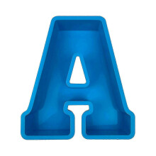 3D Alphabet Cake Mold for Baking - Scandinavian Letter Pan for Dessert Decoration
