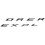 3D Letters ABS Front Hood Stickers for Explorer ( Matte Black) 2