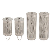 4-teiliges Tee-Ei-Set, geeignet für losen Tee, Teefilter mit Deckel, Edelstahl-Teesieb mit Kettenhaken,
