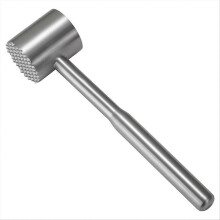 Meat Tenderizer Mallet, 304 Stainless Steel Meat Hammer