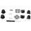 Controller Replacement Kit for PS5 Handle Conductive Rubber Pad Rocker 3D Plastic Cap L12 Replacement Buttons Set 1