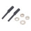 Fiber optic sensor, 0-530mm detection range, M3 reflective type fiber optic probe sensor cable 2