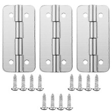 Stainless Steel Replacement Cooler Hinges for Igloo Ice Chests, Durable & Rust-Free