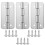 Stainless Steel Replacement Cooler Hinges for Igloo Ice Chests, Durable & Rust-Free 1