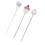 3Pcs Stainless Steel Cake Tester Probe Cake Tester Biscuits Baking Test Needle DIY Baking Tool for Cake Bread Muffin Testing 1