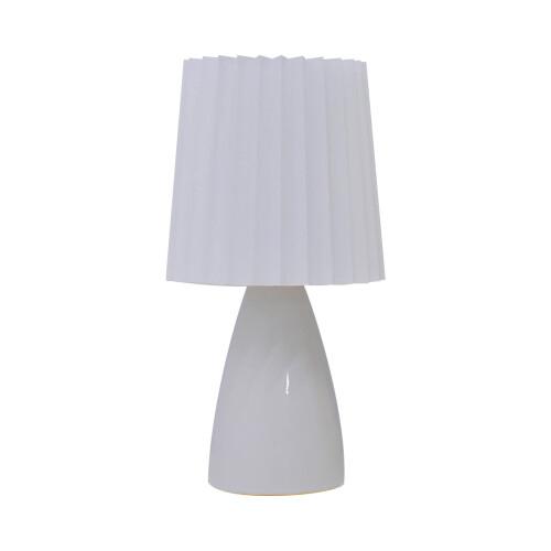 Pleated Table Lamp Boho Style 1 Pack 1