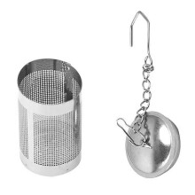 Tee-Ei aus Edelstahl, Tee-Diffusor, Gewürzkugel, Teekannen-Sieb, Kaffeefilter mit feinem Sieb