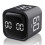 Square Timer,Rotation Timer,5/10/30/60 Minutes and Custom Countdown,Productivity Timer,For Tasks,Work,Study(Black) 1